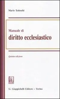 Manuale di diritto ecclesiastico Novità