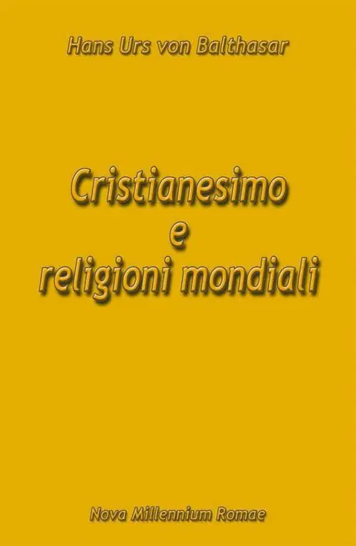 Subito Disponibile Cristianesimo e religioni mondiali
