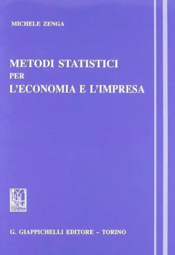Metodi statistici per l‘economia e l‘impresa Ultime Pezzi