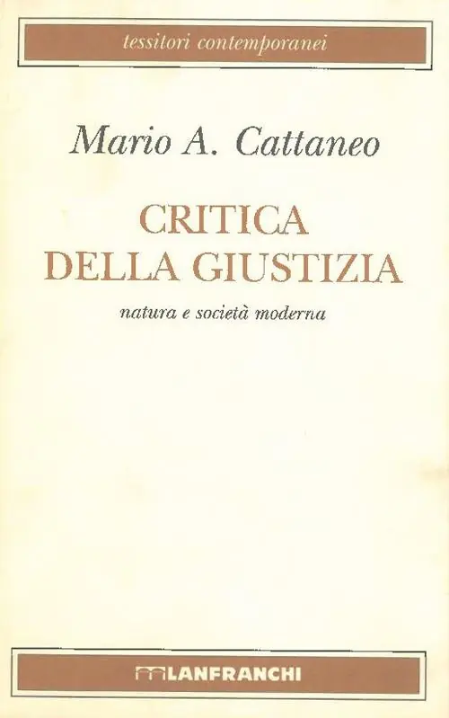 Critica della giustizia Offerta Speciale