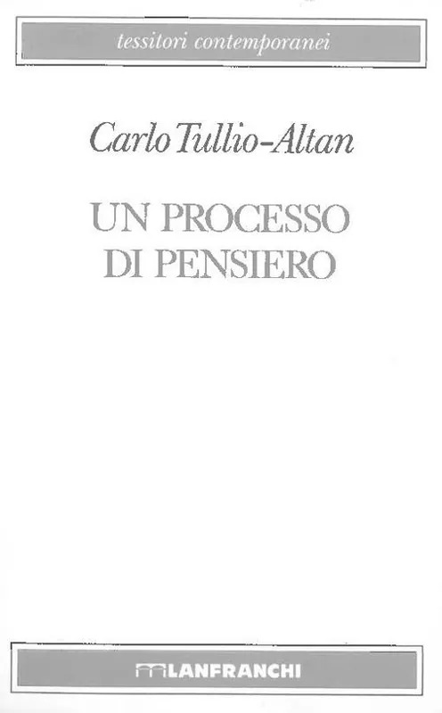 Un processo di pensiero Occasione