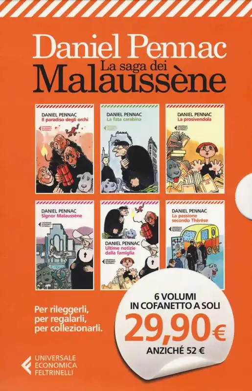 Il paradiso degli orchi-La fata carabina-La prosivendola-Signor Malaussène-Ultime notizie dalla famiglia-La passione secondo Thérèse Più Venduto