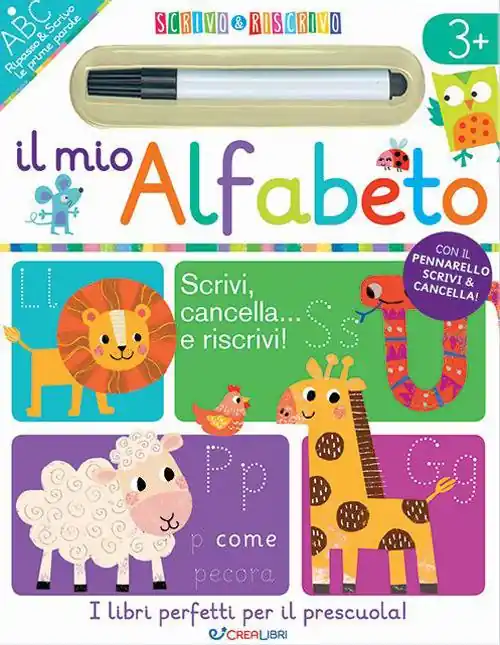 Il mio alfabeto. Scrivo&riscrivo. Ediz. a colori. Con pennarello Prezzo Ridotto