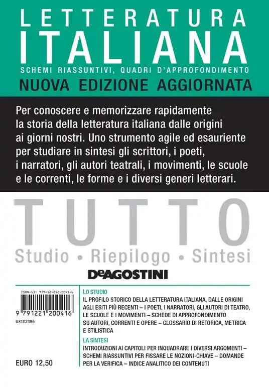 Tutto letteratura italiana. Nuova ediz. Compra Oggi Stesso