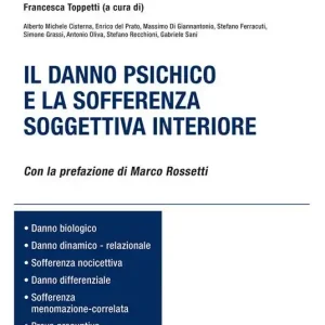 Il danno psichico e la sofferenza soggettiva interiore Sconto