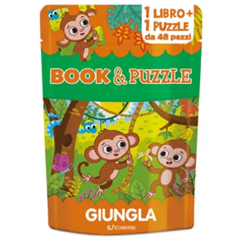 A Buon Prezzo Giungla. Book&puzzle. Ediz. illustrata. Con puzzle da 48 pezzi
