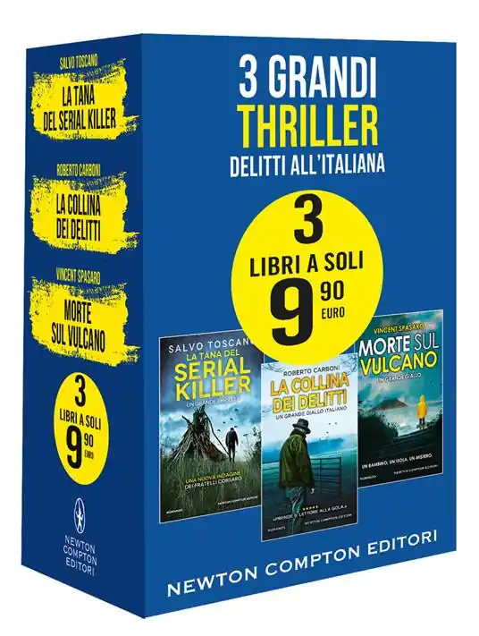 Di Tendenza 3 grandi thriller. Delitti all‘italiana La tana del serial killer-La collina dei delitti-Morte sul vulcano