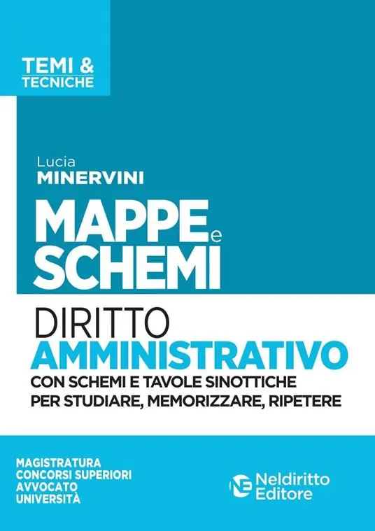 Scelto Dai Clienti Mappe e schemi di diritto amministrativo