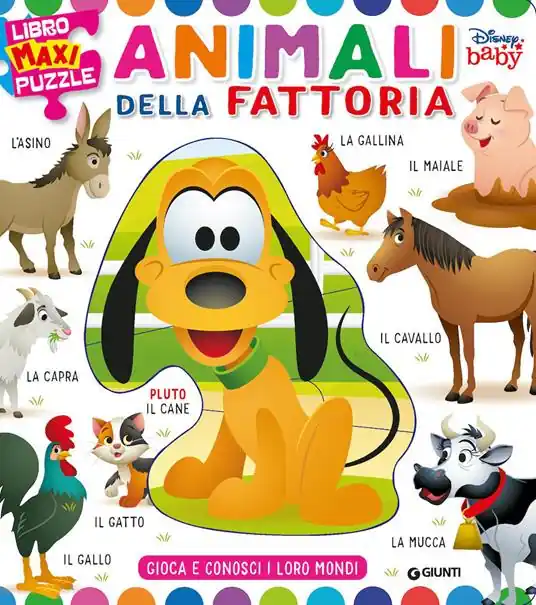 Animali della fattoria. Libro maxi puzzle. Ediz. a colori Soddisfatti O Rimborsati