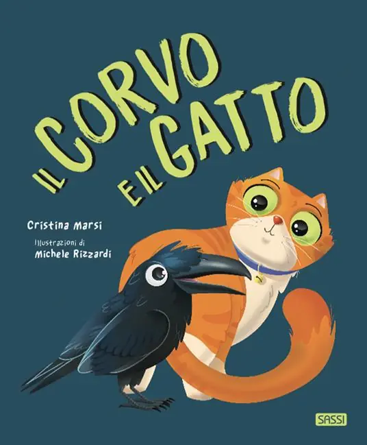 Il corvo e il gatto. Ediz. a colori Compra Oggi Stesso