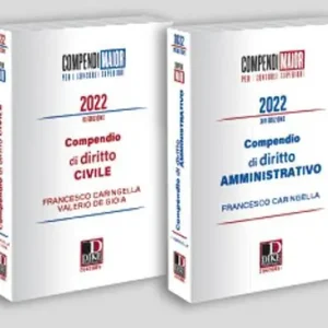 Kit compendi maior 2022 Compendio di diritto civile-Compendio di diritto amministrativo Offerta
