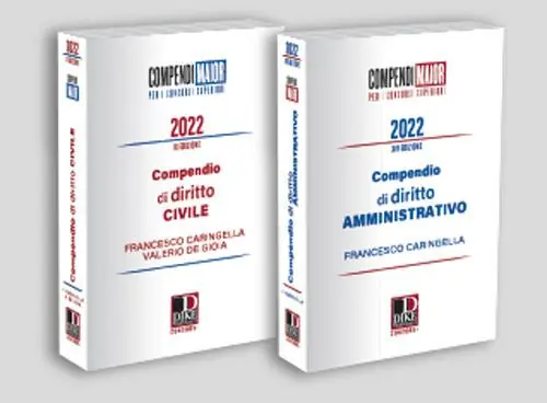 Kit compendi maior 2022 Compendio di diritto civile-Compendio di diritto amministrativo Offerta