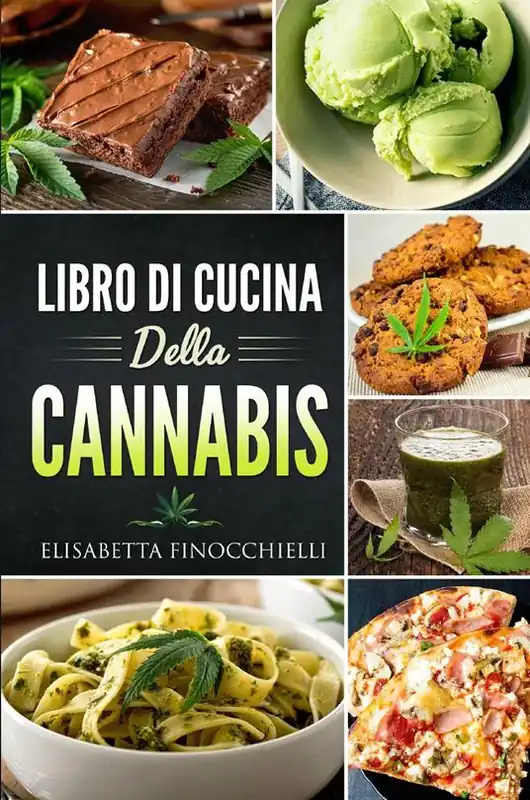 Libro di cucina della cannabis Professionale