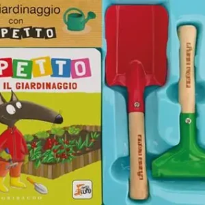 Fai giardinaggio con Lupetto. Amico lupo. Ediz. a colori. Con 3 utensili da giardinaggio Prezzo Basso