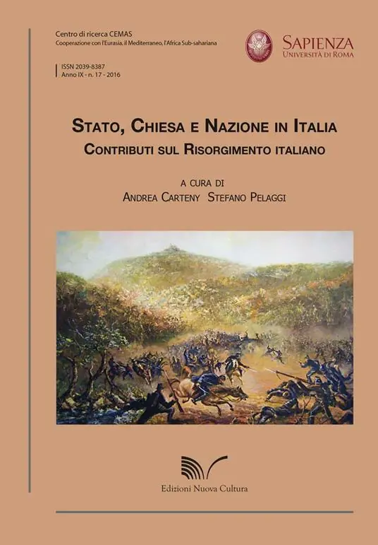 Nuovo Arrivo Stato, Chiesa e Nazione in Italia. Contributi sul Risorgimento italiano