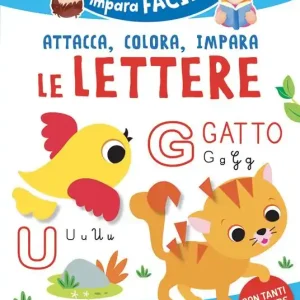 Affare Le lettere dell‘alfabeto. Con adesivi. Ediz. a colori