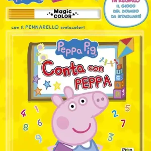 Conta con Peppa. Albo magico. Peppa Pig. Ediz. a colori. Con pennarello svelacolori Non Perdere