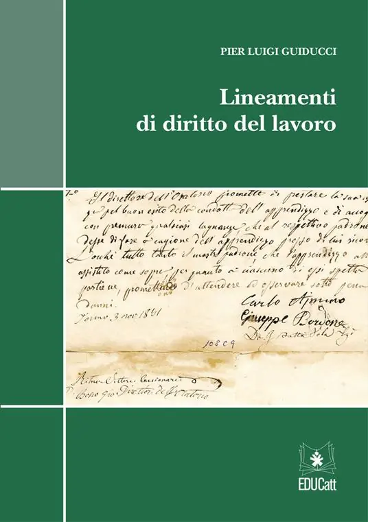 Lineamenti di diritto del lavoro Spedito Oggi