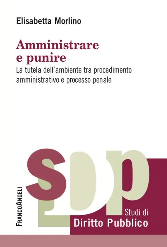 Economico Amministrare e punire. La tutela dell‘ambiente tra procedimento amministrativo e processo penale