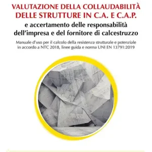 Valutazione collaudabilità delle strutture in C.A. e C.A.P. e accertamento delle responsabilità dell‘impresa e del fornitore di calcestruzzo. Manuale d’uso per il calcolo della resistenza strutturale e potenziale in accordo a NTC 2018, linee guida e norma UNI EN 13791 2019 Miglior Prezzo