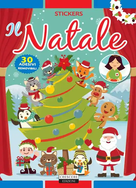 Il Natale. Con 30 adesivi removibili. Ediz. illustrata Direttamente Dal Produttore