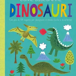Soddisfatti O Rimborsati Come disegnare dinosauri. Con più di 58 sagome per disegnare in modo facile e divertente! Ediz. a colori