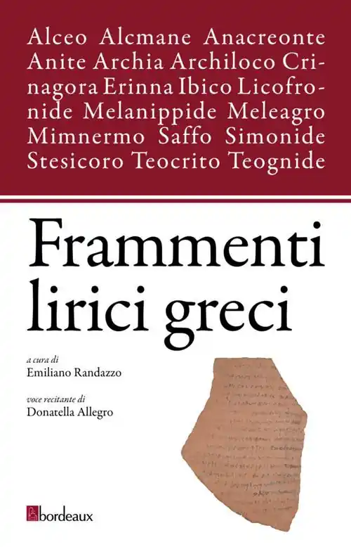 Affare Frammenti lirici greci