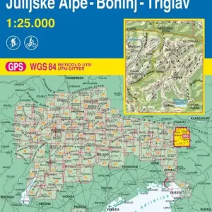A Buon Prezzo Alpi Giulie Orientali - Bohinj - Triglav 1 25.000