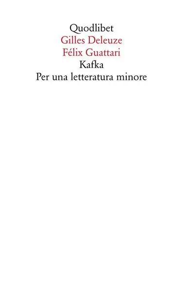 Kafka. Per una letteratura minore Prezzo Ridotto