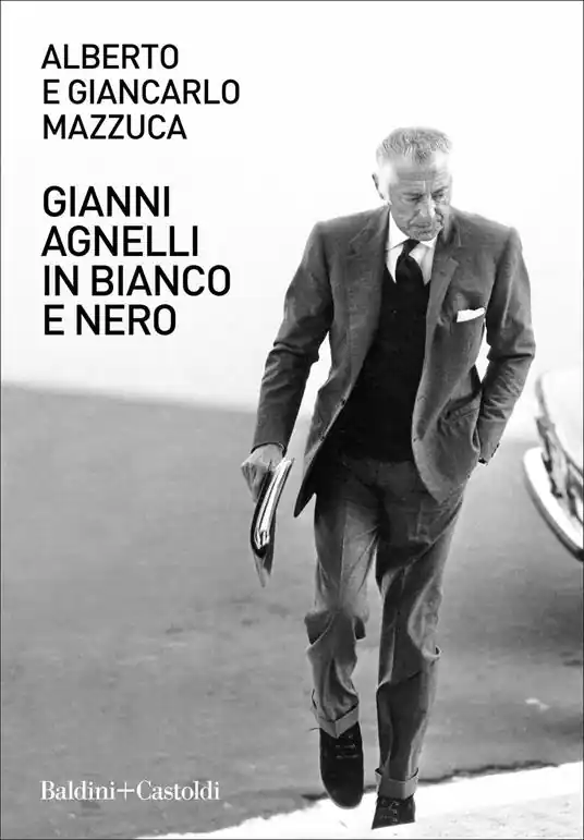 Gianni Agnelli in bianco e nero Economico