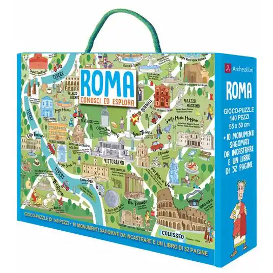 Offerta Del Giorno Roma. Conosci ed esplora. Ediz. a colori. Con puzzle