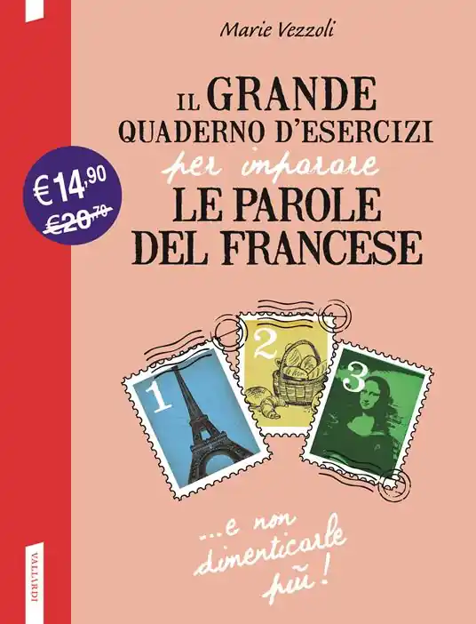 Promozione Esclusiva Il grande quaderno d‘esercizi per imparare le parole del francese 1.2.3