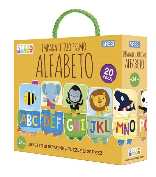 Ordina Subito Impara il tuo primo alfabeto. Ediz. a colori. Con puzzle