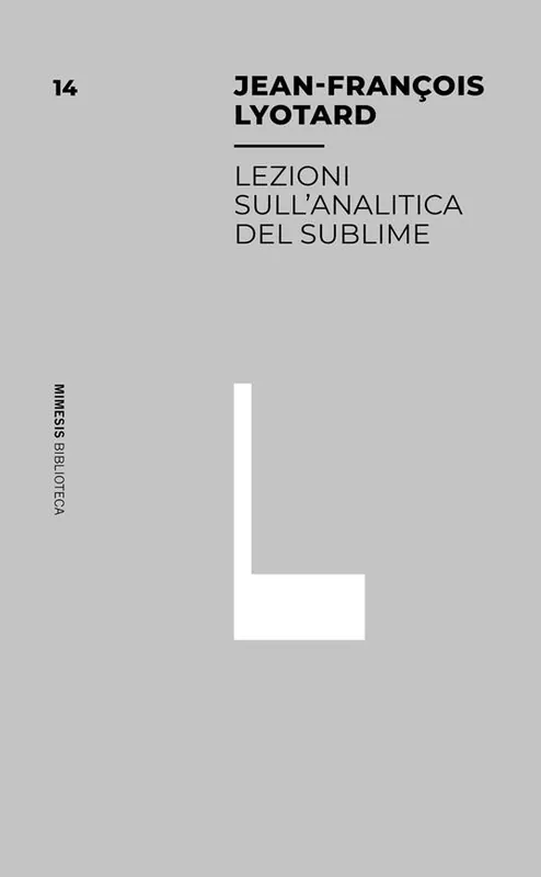 Acquista Ora Lezioni sull‘analitica del sublime