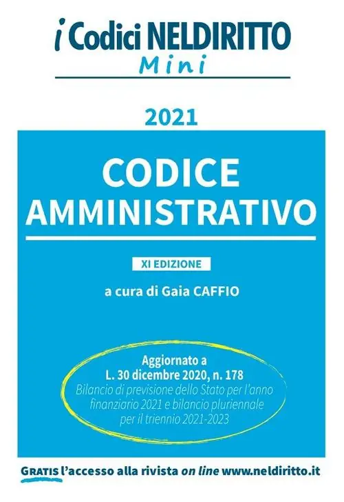 Bestseller Codice amministrativo
