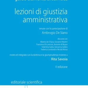 Lezioni di giustizia amministrativa Offerta Lampo