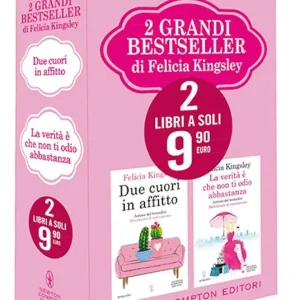 2 grandi bestseller di Felicia Kingsley Due cuori in affitto–La verità è che non ti odio abbastanza Promo Stagionale