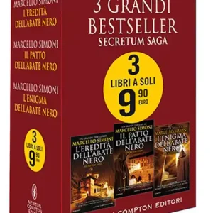 3 grandi bestseller. Secretum Saga L‘eredità dell‘abate nero–Il patto dell‘abate nero–L‘enigma dell‘abate nero Reso Gratuito
