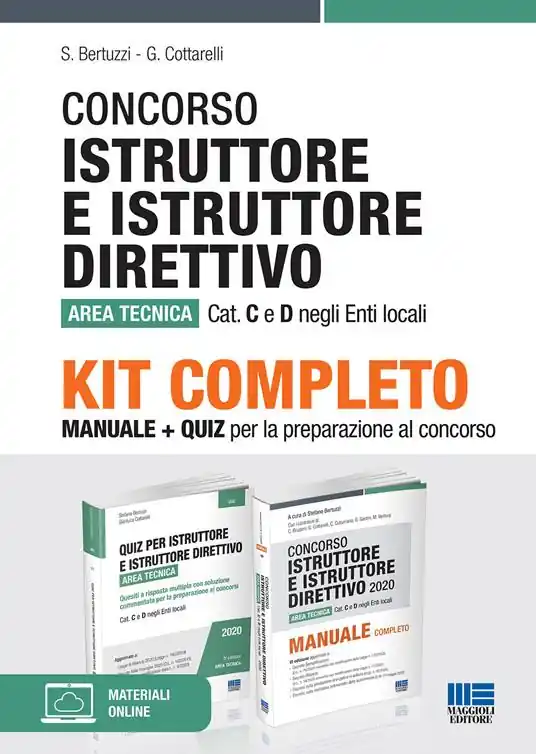 Più Venduto Kit quesiti per i tecnici degli enti locali. Quiz a risposta multipla per la preparazione ai concorsi di categoria C e D per i tecnici degli enti locali-Quiz per istruttore e istruttore direttivo. Area tecnica. Quesiti a risposta multipla con soluzione commentata per la preparazione ai concorsi. Cat