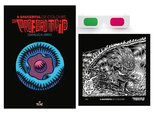 Soddisfatti O Rimborsati A saucerful of colours. Prof. Bad Trip. Ediz. italiana e inglese. Con gadget. Con Materiale a stampa miscellaneo