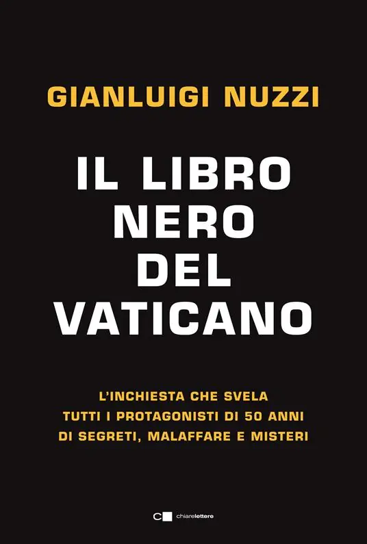Novità Il libro nero del Vaticano