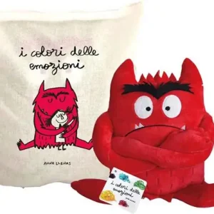 Rabbia. Mostro rosso. Il mostro dei colori. Con gadget. Con Giocattolo morbido Professionale