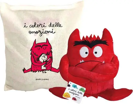 Rabbia. Mostro rosso. Il mostro dei colori. Con gadget. Con Giocattolo morbido Professionale