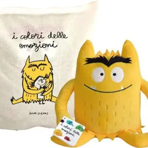 Gioia. Mostro giallo. Il mostro dei colori. Ediz. a colori. Con gadget. Con Giocattolo morbido Offerta Speciale