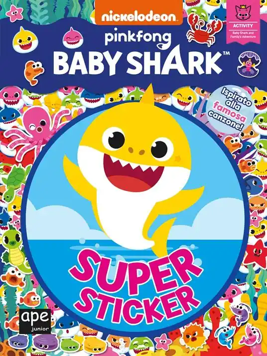 Super sticker. Baby Shark. Ediz. a colori Offerta Limitata