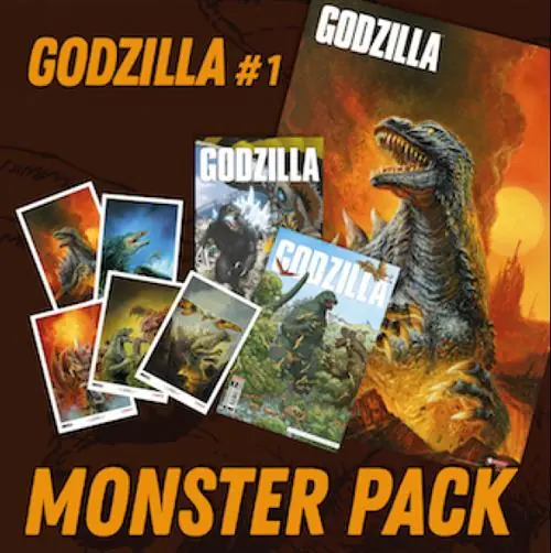 Compra Online Godzilla 1 Giganti & gangster. Monster pack. Con Poster. Con Libro o pacchetto di cartoline