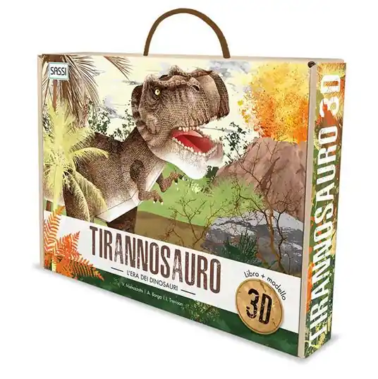 Miglior Prezzo L‘era dei dinosauri. Il tirannosauro 3D. Con Giocattolo