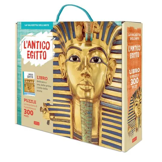 Non Perdere L‘antico Egitto la maschera di Tutankhamon. La valigetta dell‘arte. Ediz. a colori. Con puzzle