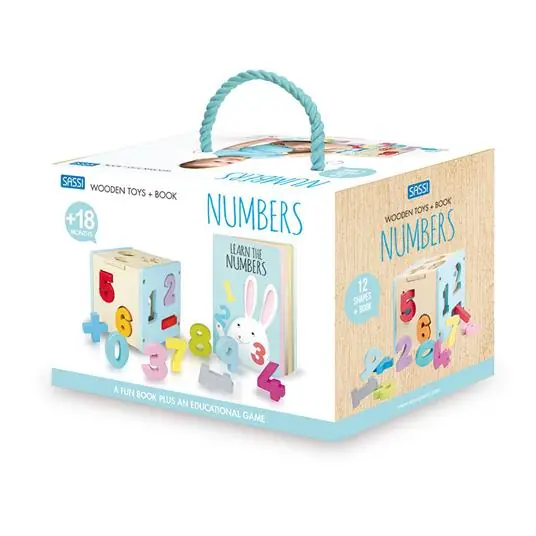 Numbers. Wooden toys. Ediz. a colori. Con gadget Affare