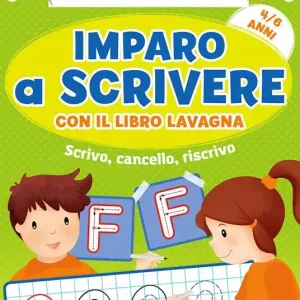 Compra Oggi Stesso Imparo a scrivere con il libro lavagna. Scrivo, cancello, riscrivo. 4-6 anni. Con pennarello con inchiostro a base d‘acqua